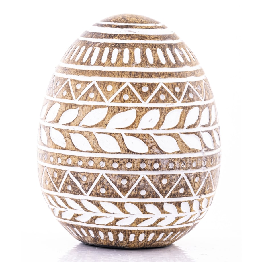 Dekoracja - jajko wielkanocne 10x8x8 cm KRASZANKA