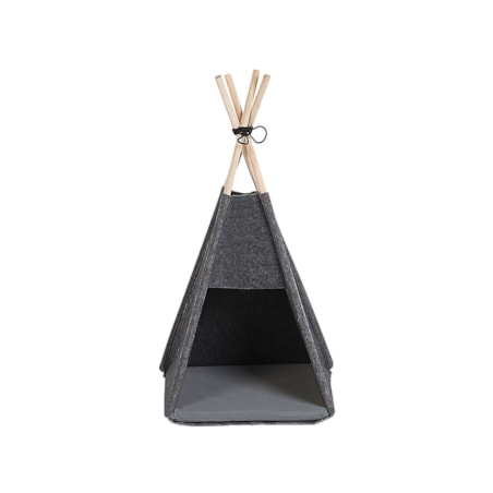 Namiot tipi dla kota 35 x 40 cm ciemnoszary ULUBEY