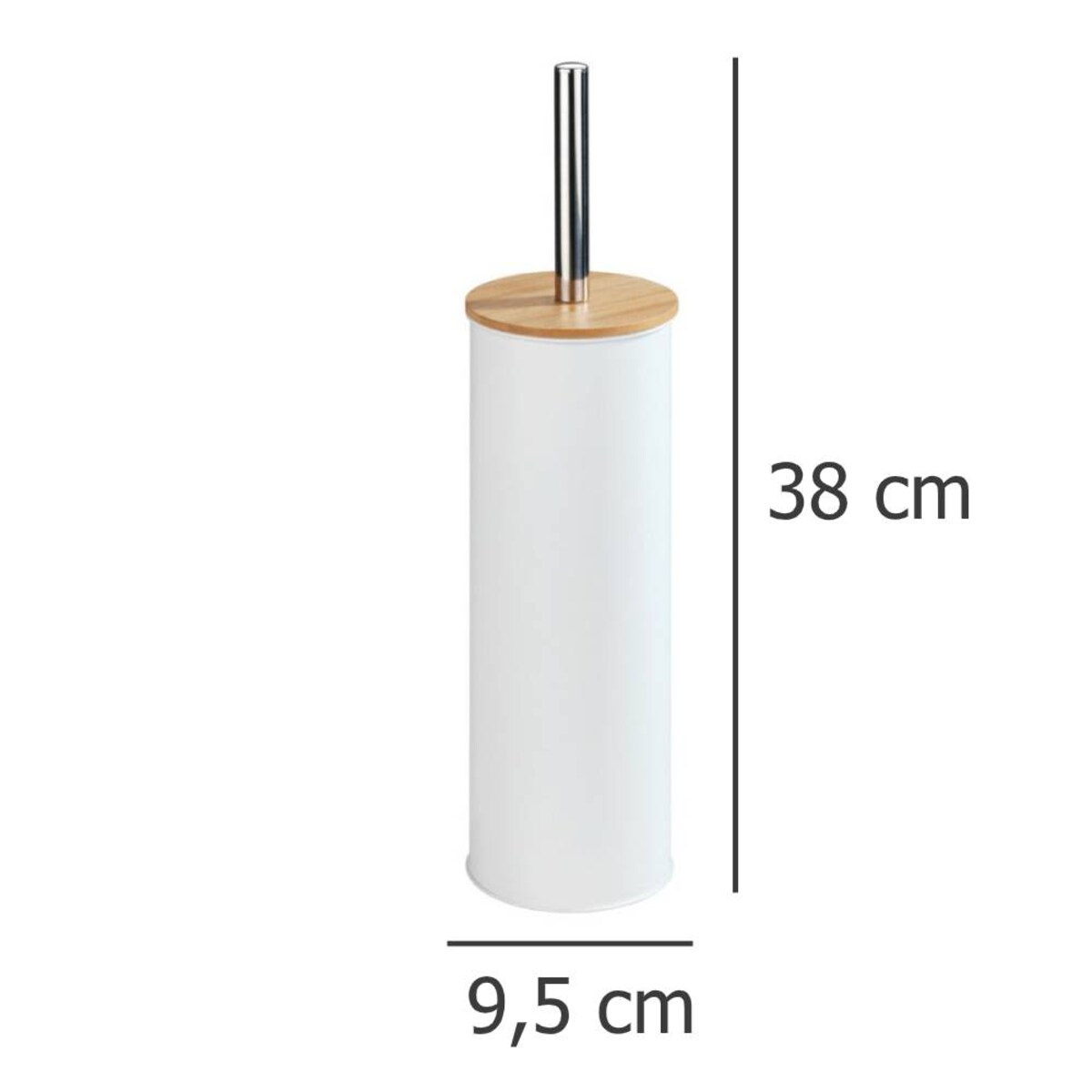 Stojak + szczotka do WC TORTONA, WENKO