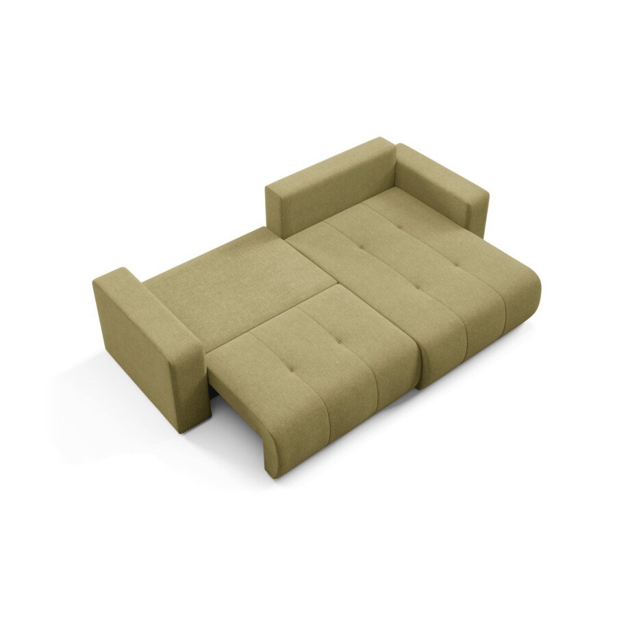 Narożnik MOLINIO L z funkcją spania z pojemnik na pościel Kolor: Wind 35