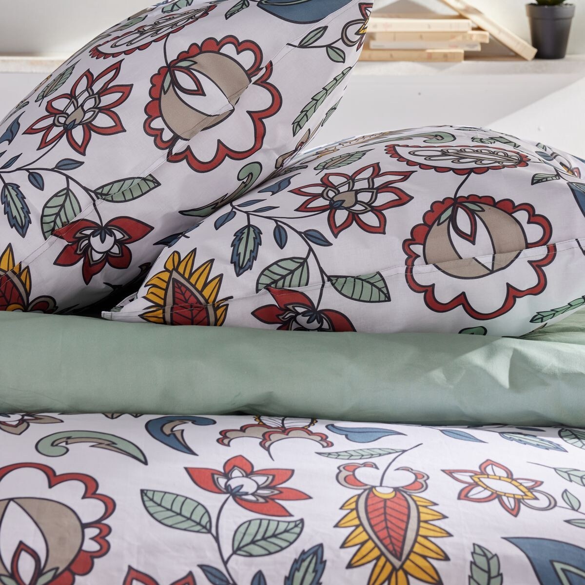 Komplet pościeli bawełnianej 220x240 cm PRATO FIORITO