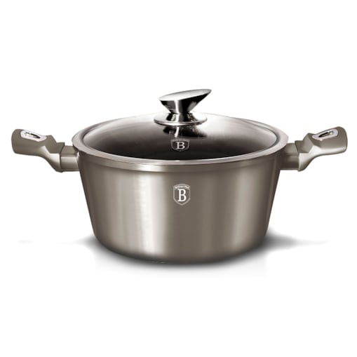 Garnek 6.1L 28cm BERLINGER HAUS Metallic Carbon