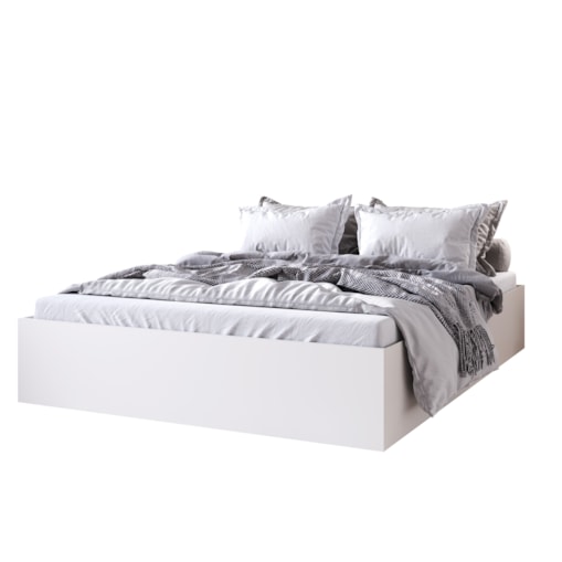 Łóżko MOND 120x200 z materacam - białe