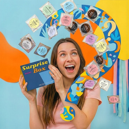 ZESTAW KAW SMAKOWYCH NIESPODZIANKA - 5 LOSOWYCH KAW MIELONYCH ARABICA PO 10G - SURPRISE BOX NA PREZENT UPOMINEK