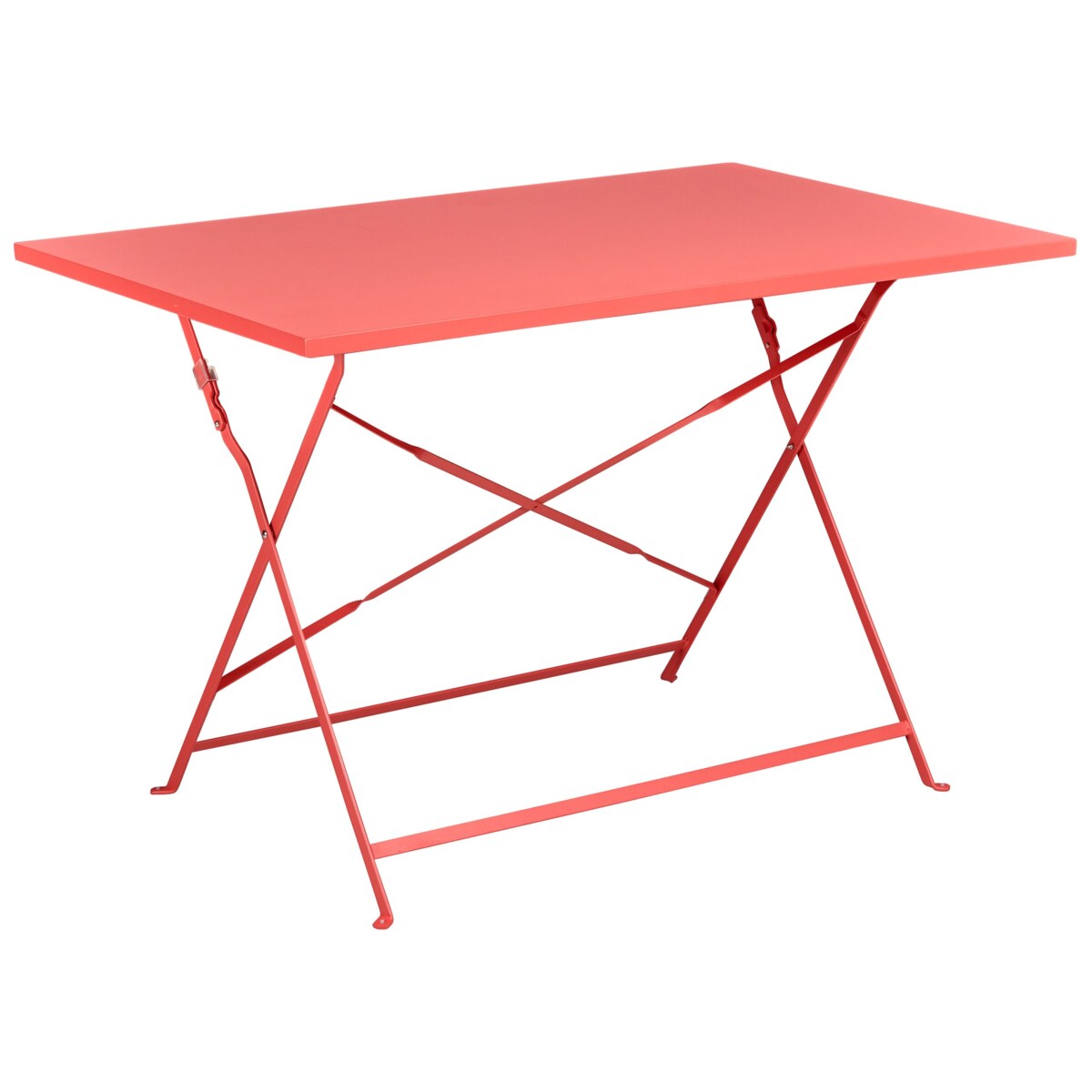 Zestaw ogrodowy dla 4 osób FIORI Metal Czerwony