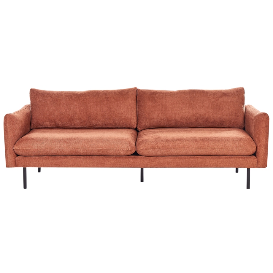 Sofa tapicerowana 3-osobowa złoty brąz VINTERBRO