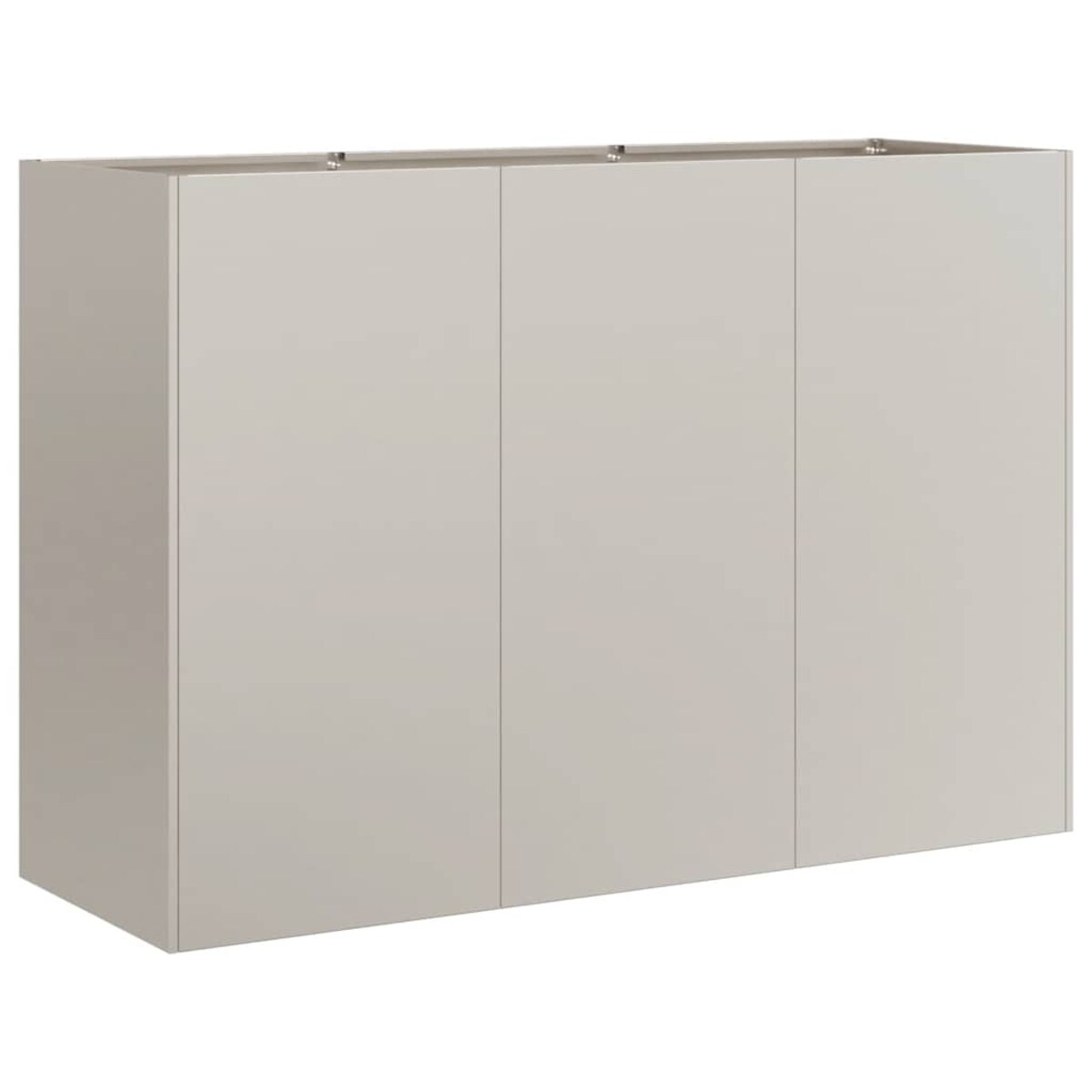 vidaXL Doniczka Rusty 120x40x80 cm Stal nierdzewna