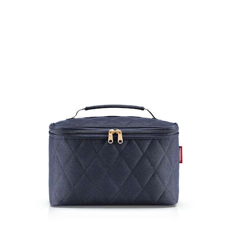 Kosmetyczka COSMETIC CASE, rhombus midnight gold