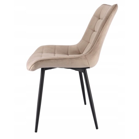 2 X Krzesło Do Jadalni Kuchni Salonu Do Jadalni Kuchni Stołu Zestaw Komplet Misty Beżowe