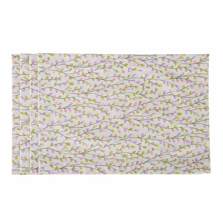 Powlekane podkładki plamoodporne Purple Catkins – komplet 4 szt.