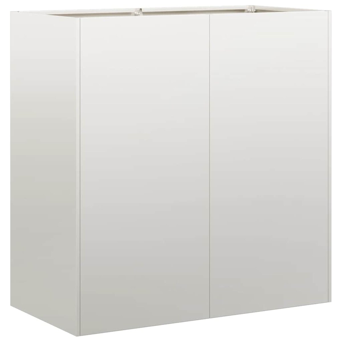 vidaXL Doniczka 80x40x80 cm Stal nierdzewna