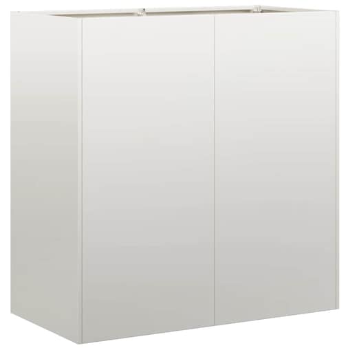 vidaXL Doniczka 80x40x80 cm Stal nierdzewna