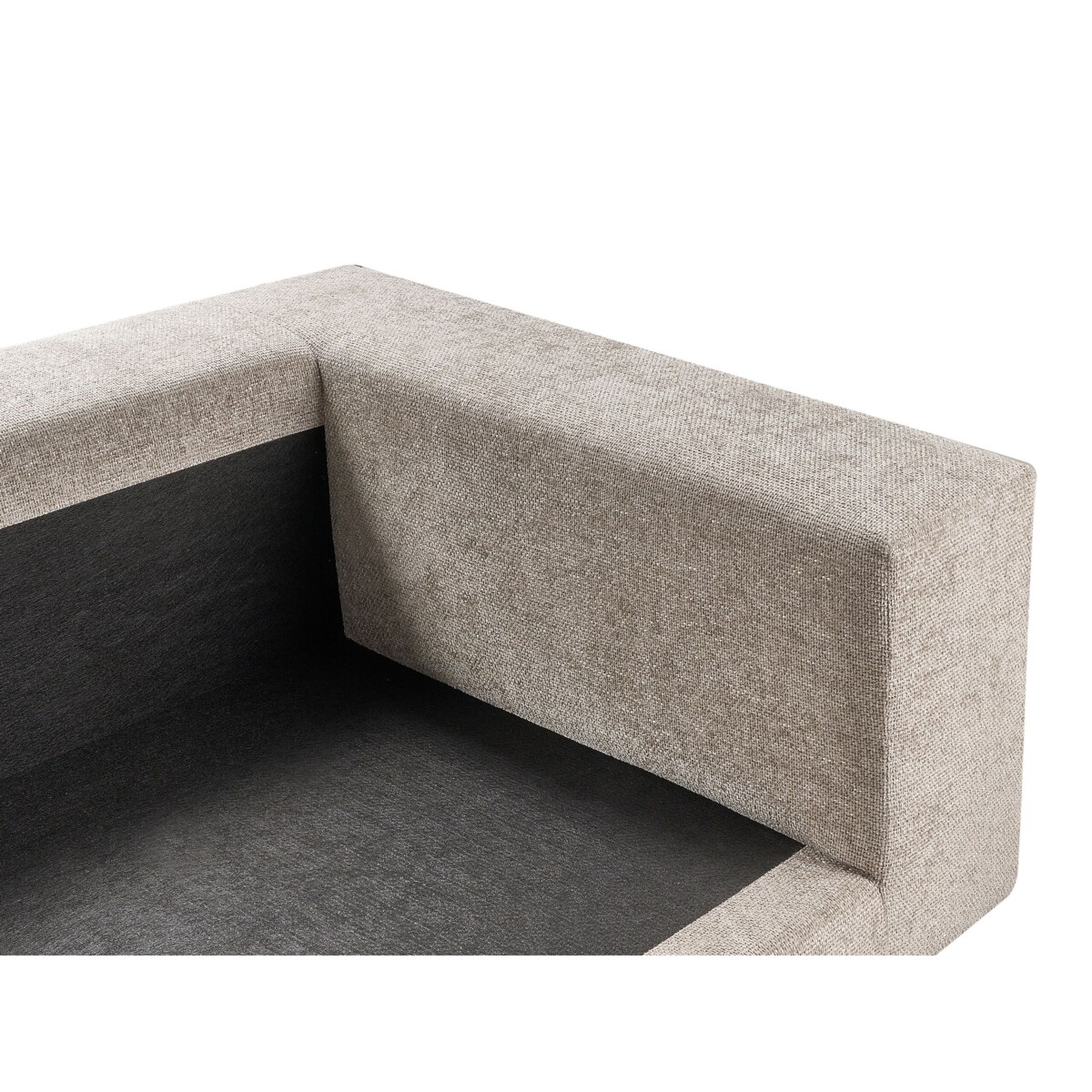Sofa GLORVIKA II Beżowoszary dla 3 osób