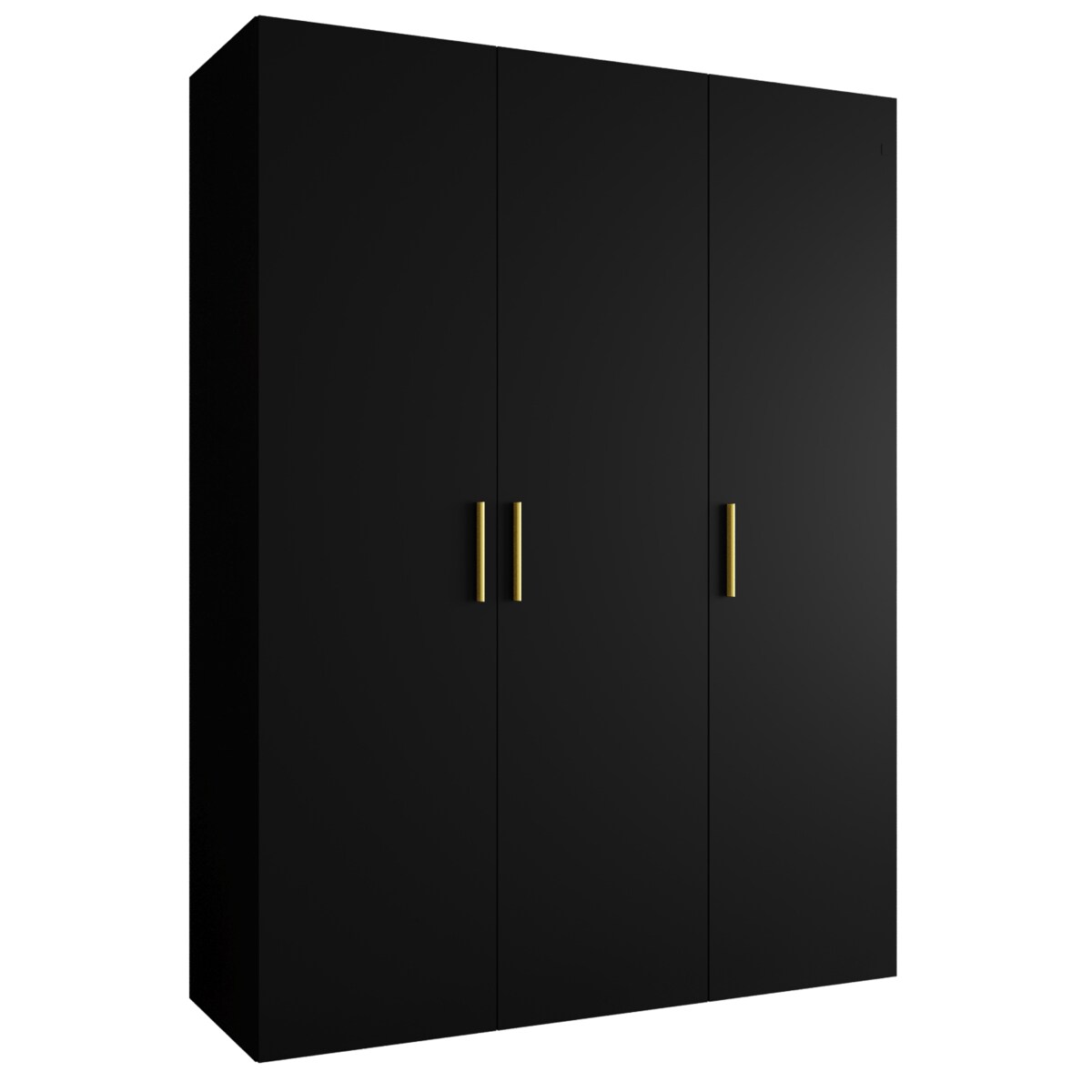 Szafa uchylna otwierana BARI 1 150 wys. 202 cm Czarny + u. Złoty