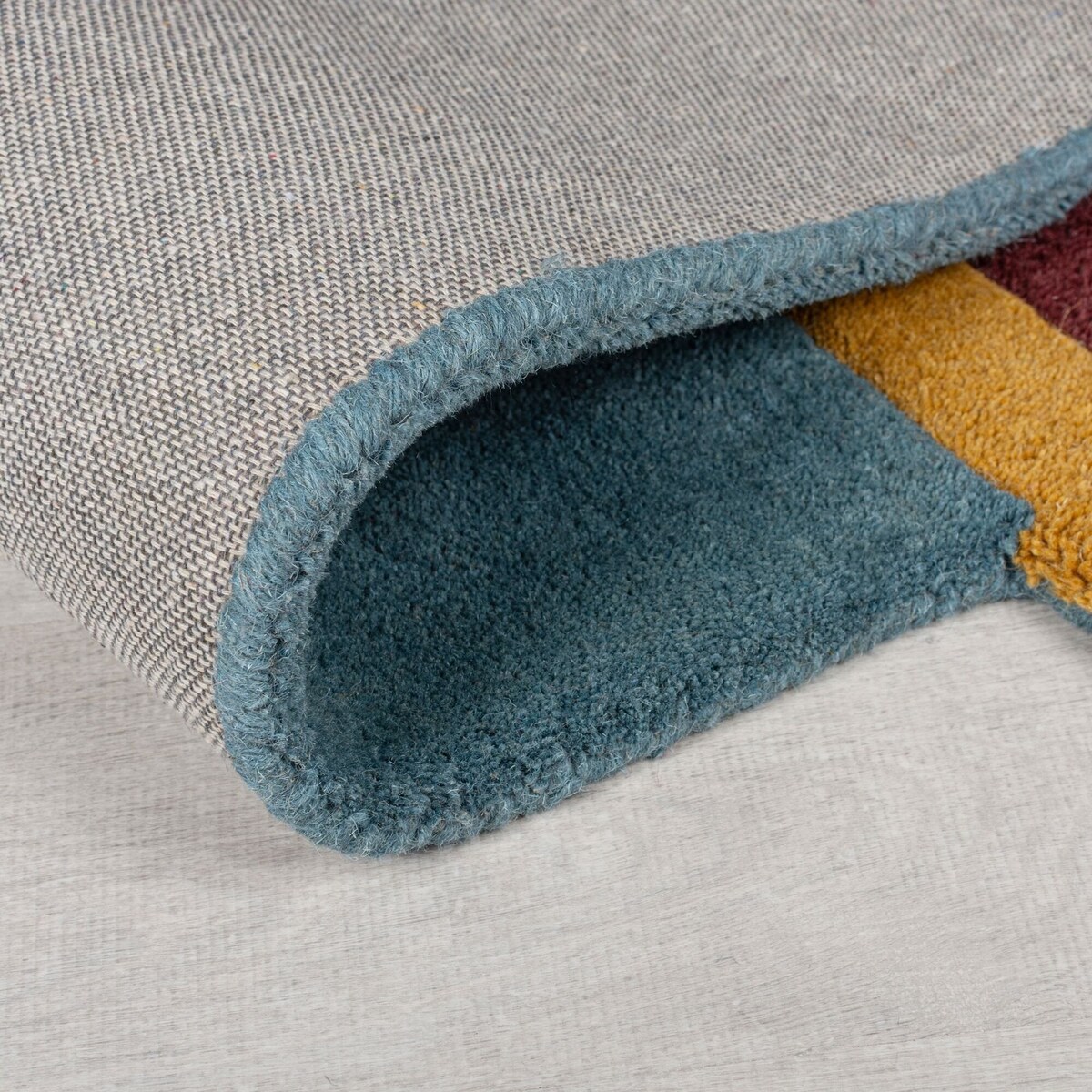 Dywan Wełniany Abstract Shuffle Shaped Wielokolorowy 150x240