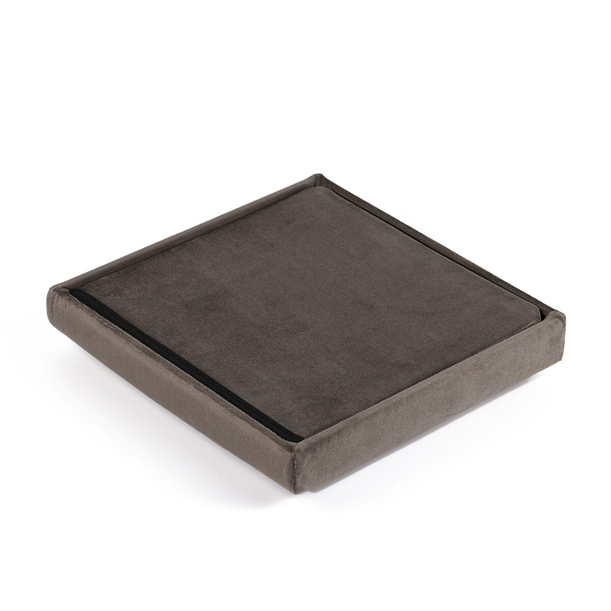 Pufa Składana Siedzisko do salonu sypialni Brąz