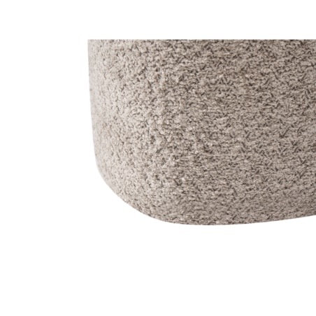 Puf SCOTIA Szenil Jasnobrązowy 40 cm 33 cm 44 cm