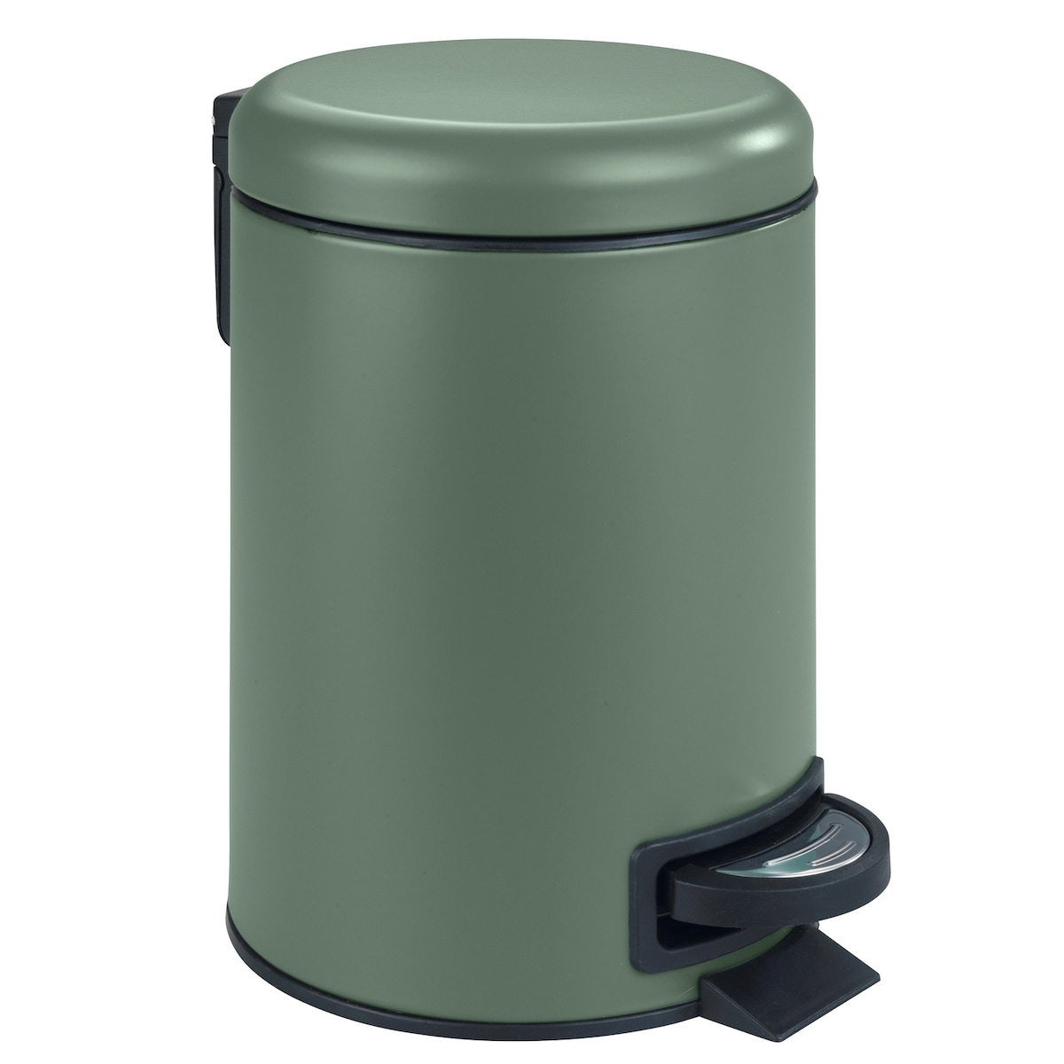 Kosz na śmieci LEMAN, 3 L, WENKO, kolor zielony, metal