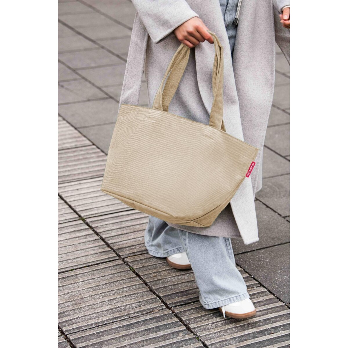 Torba SHOPPER M, cord sand