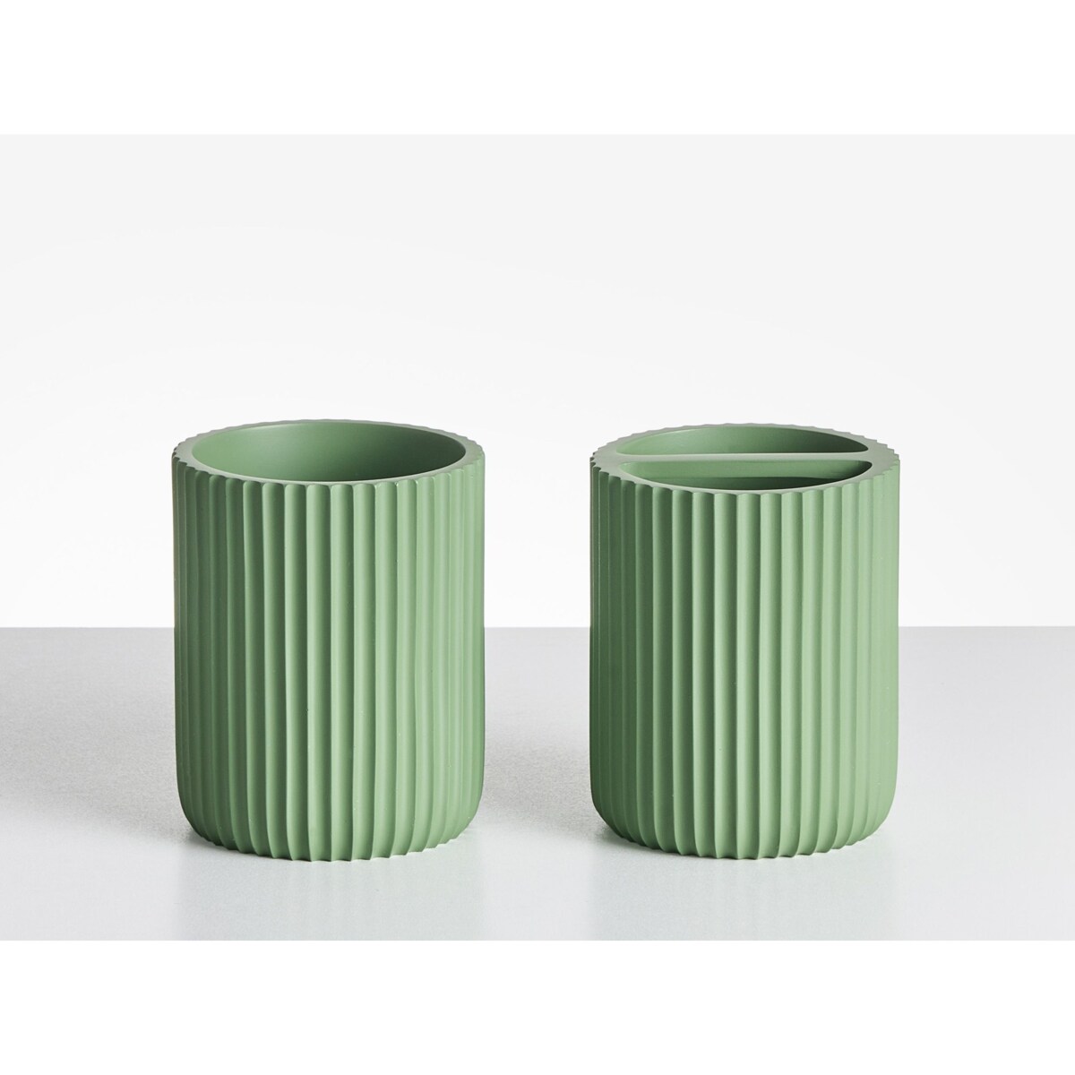 Zestaw akcesoriów łazienkowych 5 elementów CAMANA Zielony