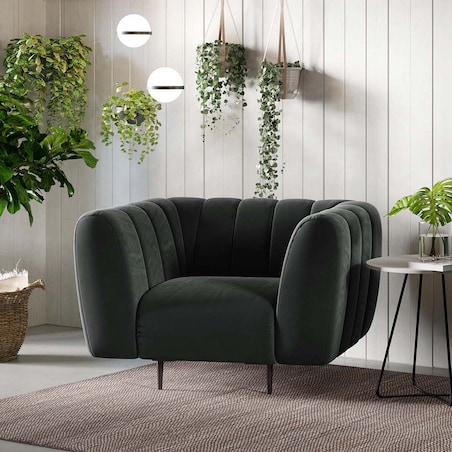 Shel Fotel - ciemnoszary