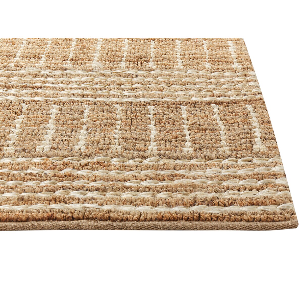 Dywan z juty 160 x 230 cm beżowy KAMBERLI