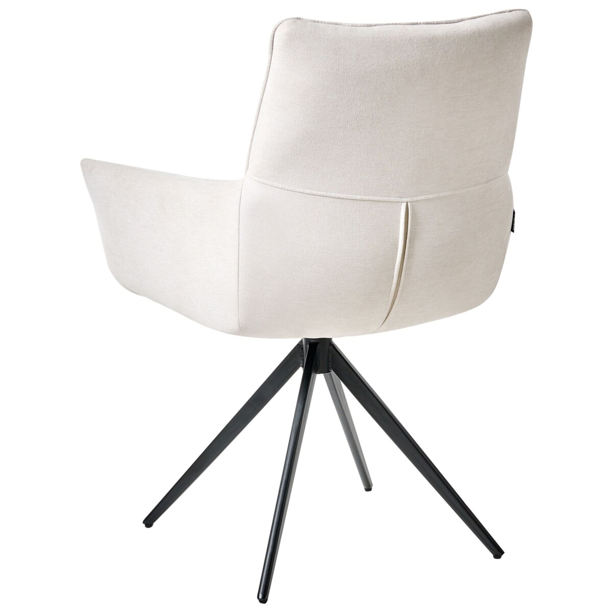 Krzesło do jadalni Obrotowy CORBIE Złamana biel