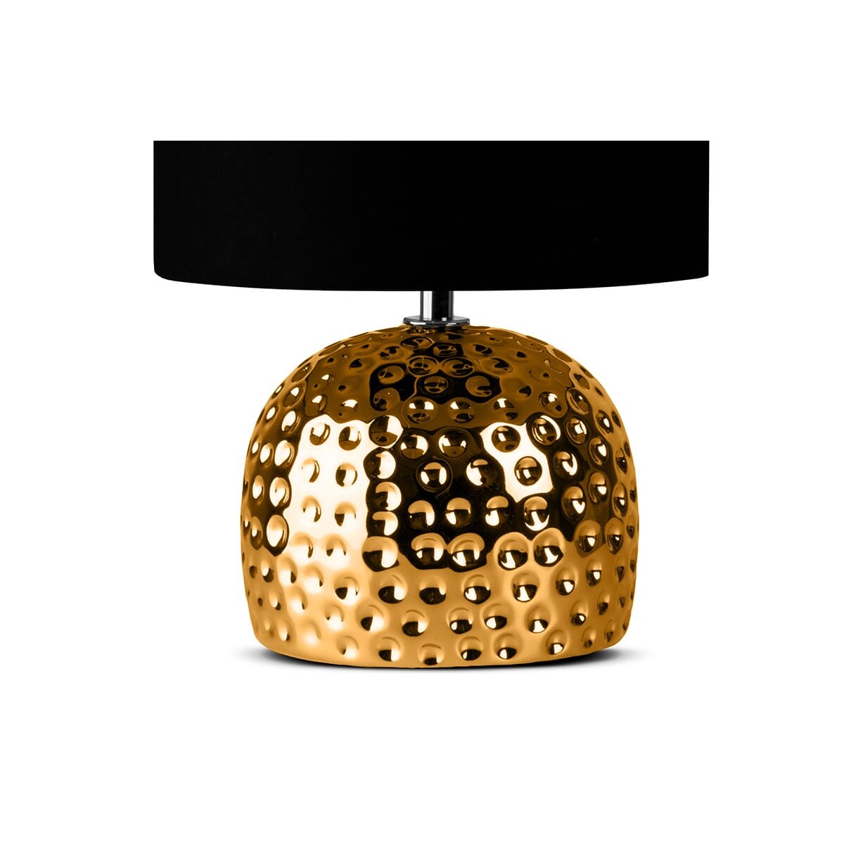 KONSIMO FRAGI Lampa stołowa 2szt., kolor złoto-czarne