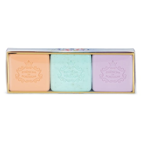 Zestaw mydeł Essencias de Portugal wiosna 3x80g