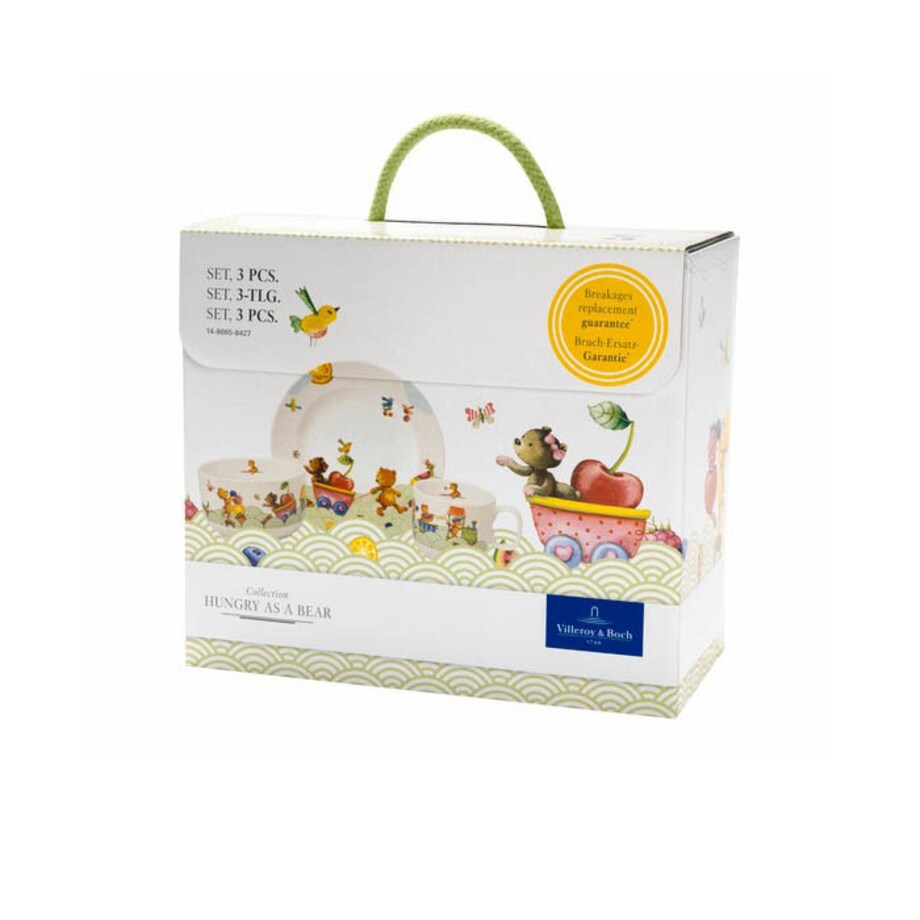 Zestaw zielony Hungry as a Bear, 3 el, Villeroy & Boch