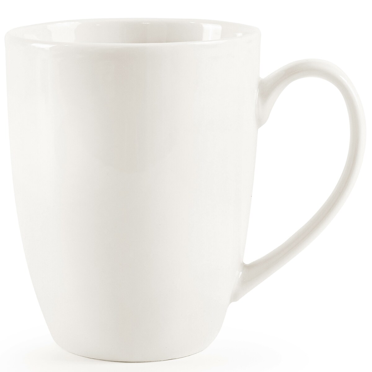 KONSIMO AD BELLA, Zestaw śniadaniowy 6 os. (12 el.), kolor ecru