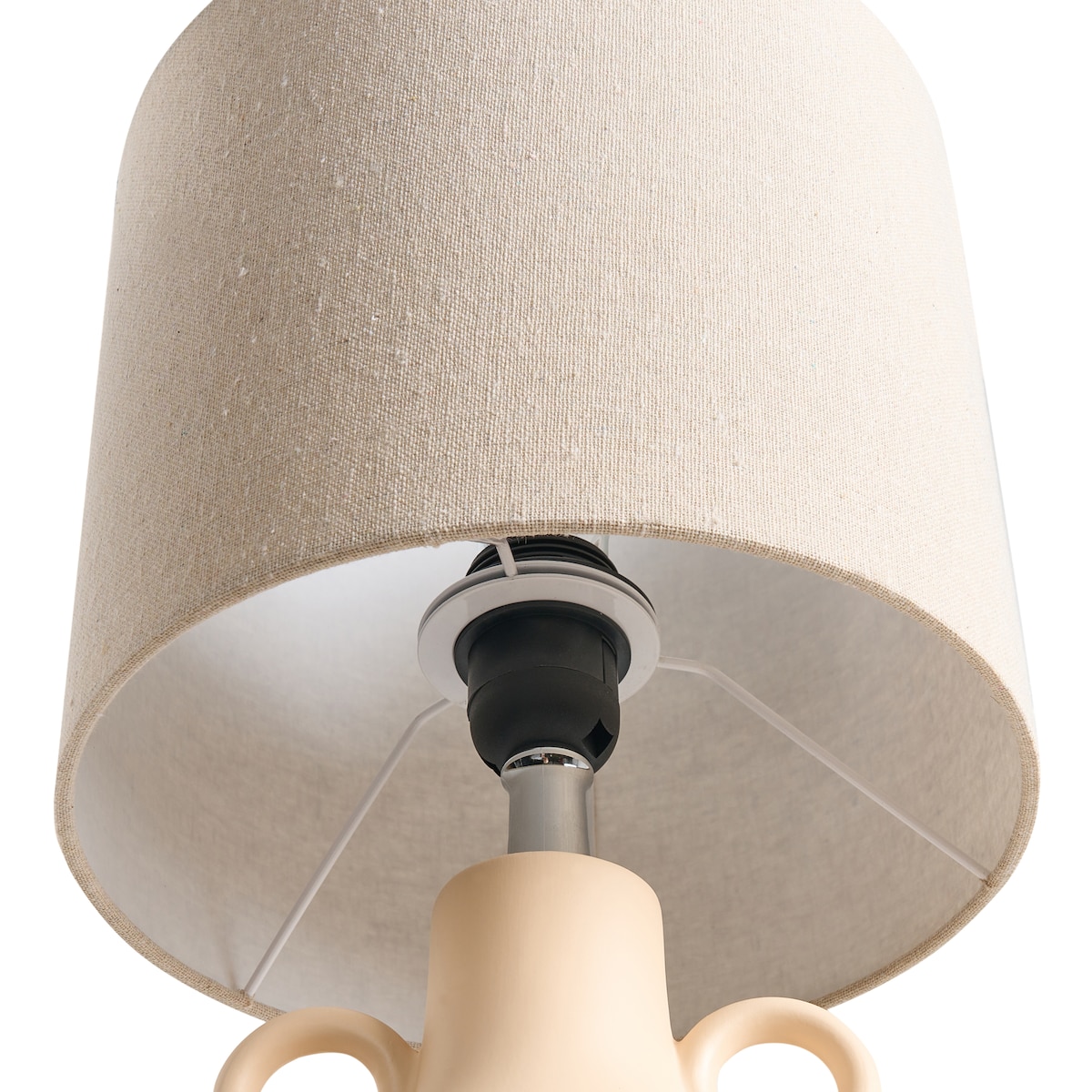 Lampa stołowa KERULEN Ceramika Beżowy