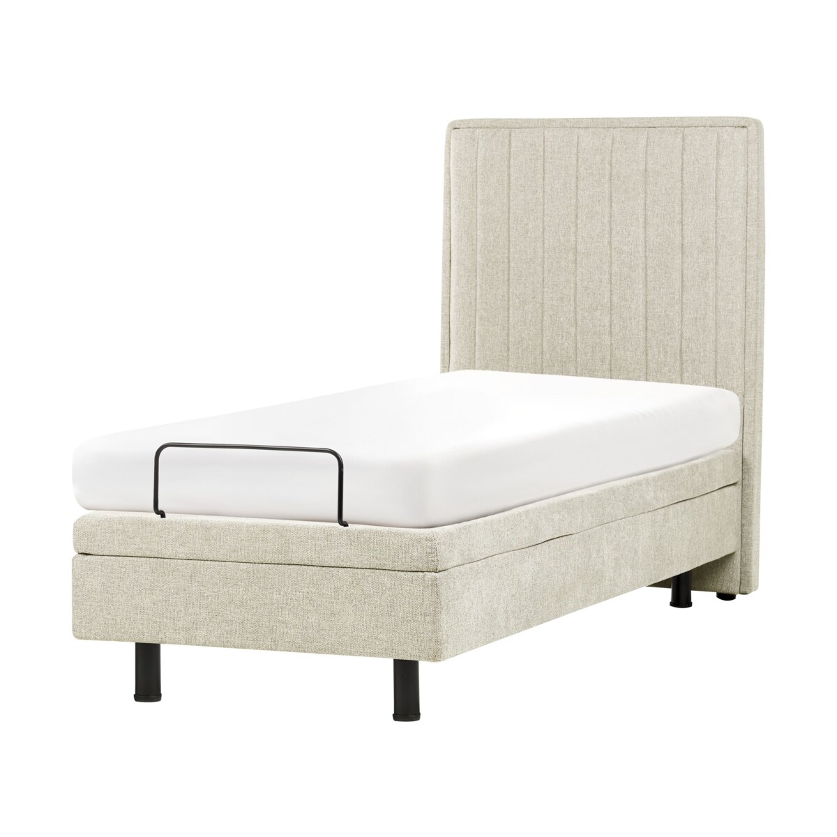 Łóżko regulowane DUKE II 80 x 200 cm Beżowy