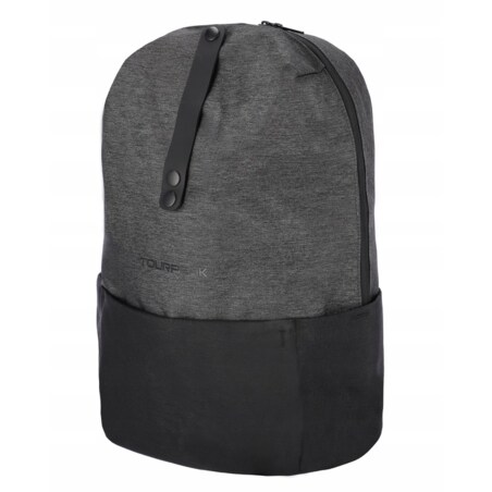 Plecak Czarny / Szary Miejski Podróżny Na Laptop 15,6" Pojemny Do Samolotu