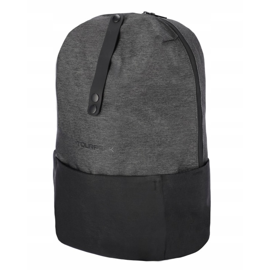 Plecak Czarny / Szary Miejski Podróżny Na Laptop 15,6" Pojemny Do Samolotu