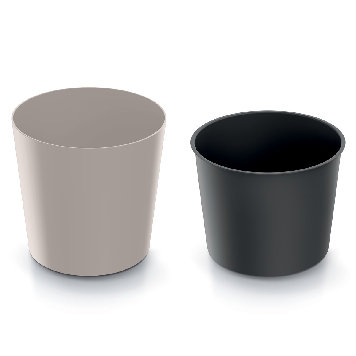 Doniczka Donica Ogrodowa 30 Cm Okrągła Na Taras Do Ogrodu Domu Mocca