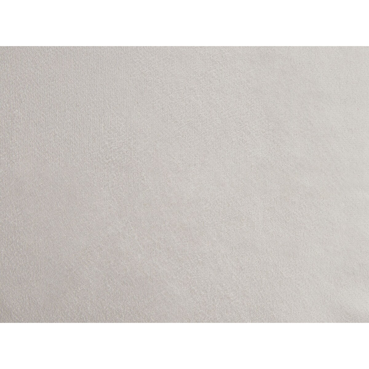 Puf welurowy 50 x 50 x 30 cm jasnobeżowy DAREYN