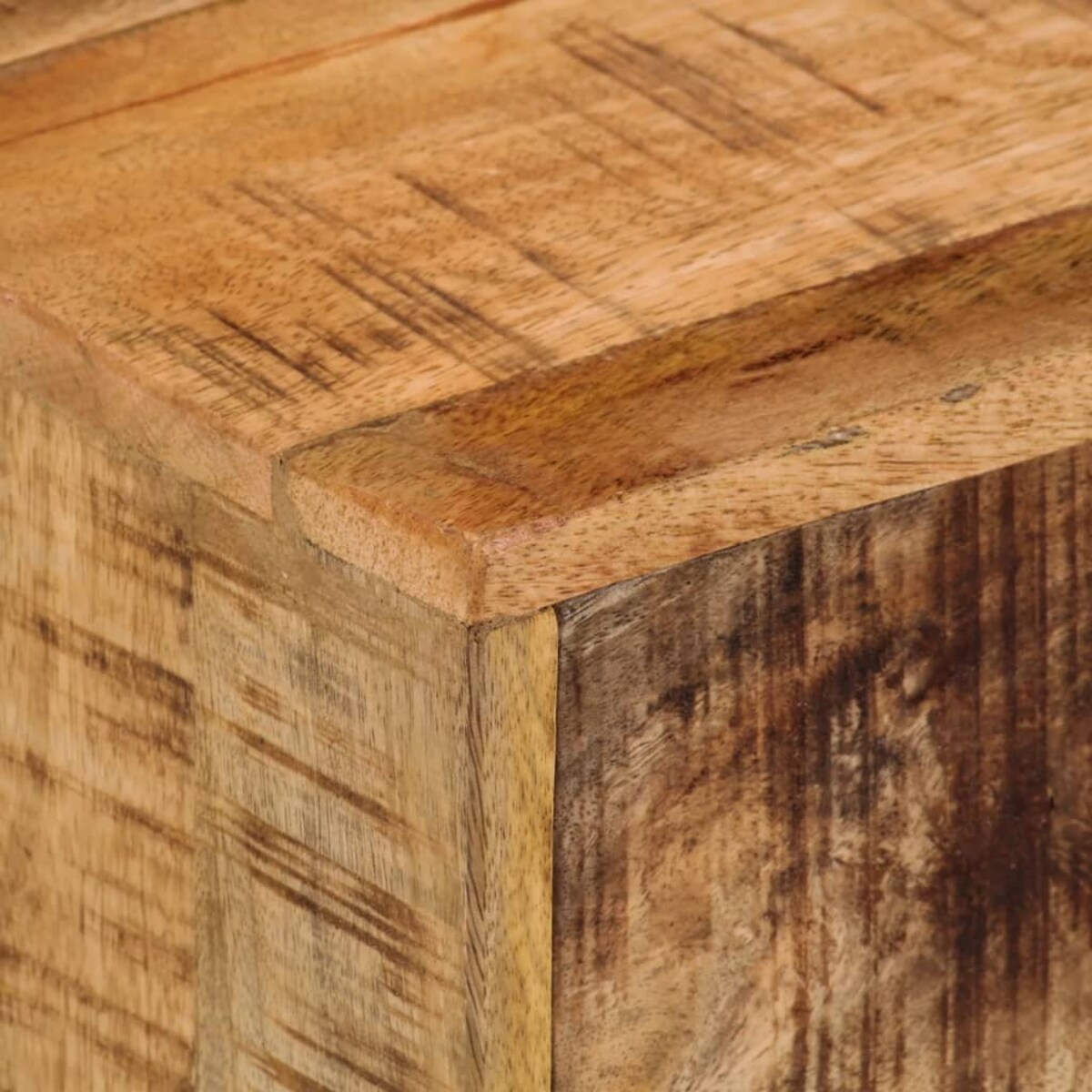 vidaXL Ścienna szafka nocna, 40x30x25 cm, lite drewno mango