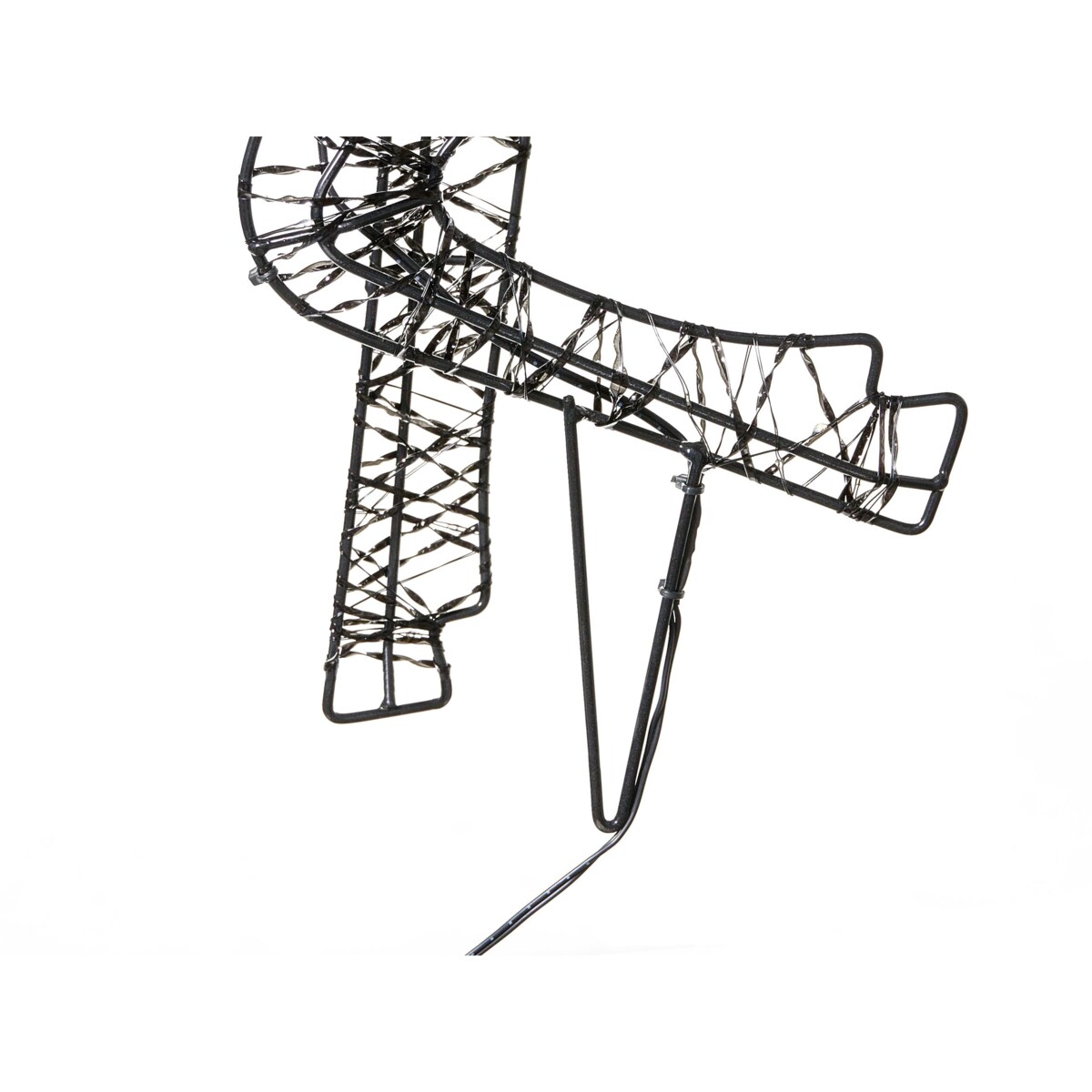 Dekoracja ogrodowa LED RAVSJON Renifer 58 cm Czarny