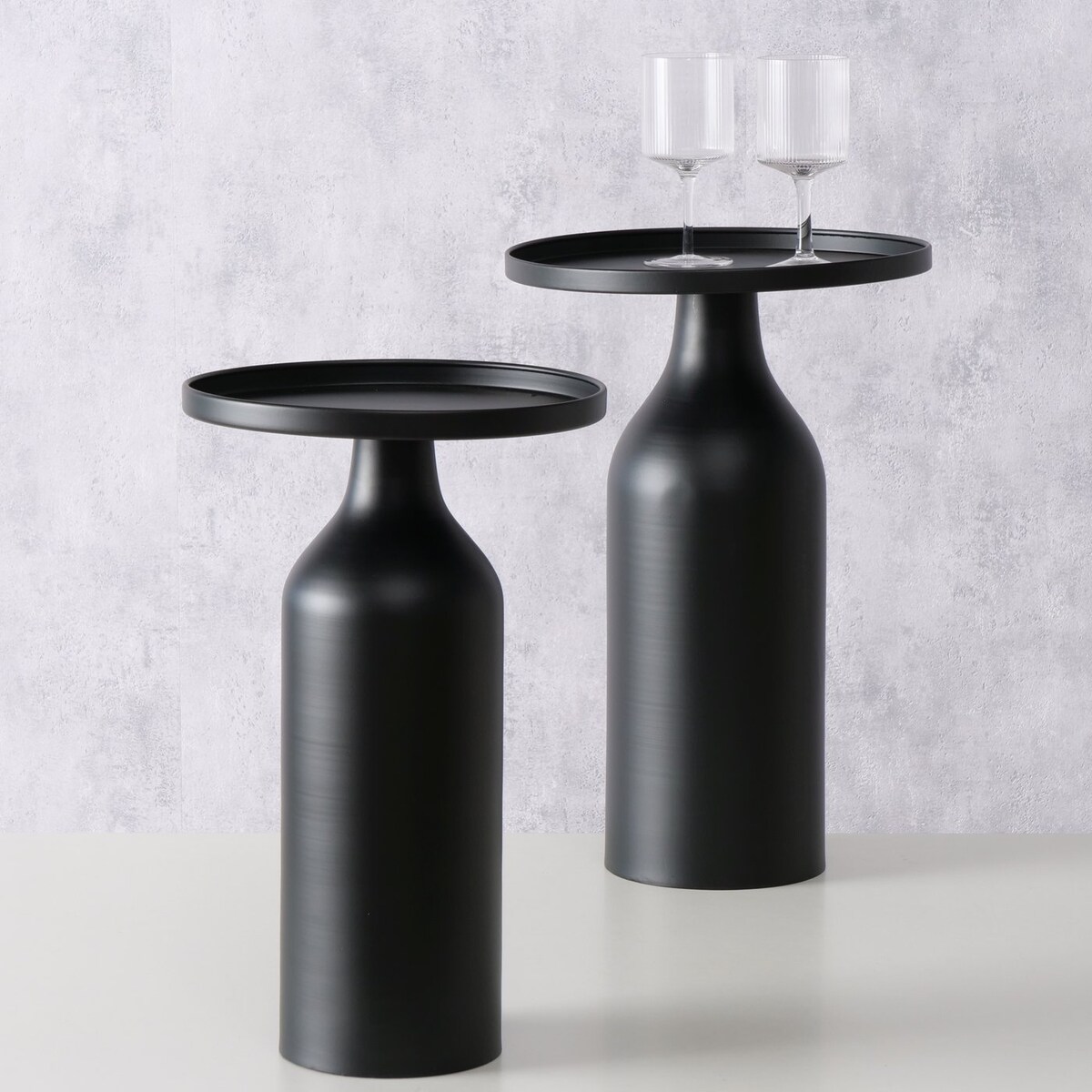 Stoliki kawowe OPRAH, okrągłe, 2 sztuki