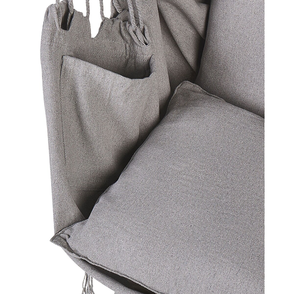 Fotel wiszący BONEA Bawełna Jasnoszary