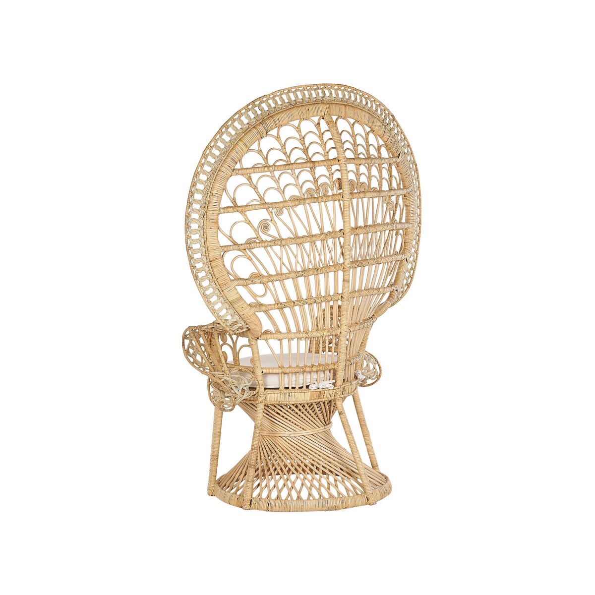 Fotel paw rattanowy naturalny EMMANUELLE