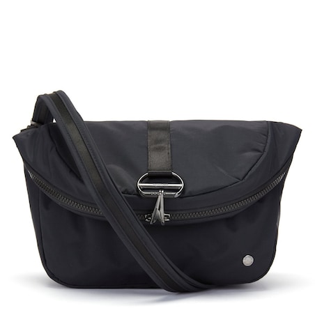 Torebka i plecak 2w1 damskie antykradzieżowe Pacsafe Citysafe CX - czarne, z econylu