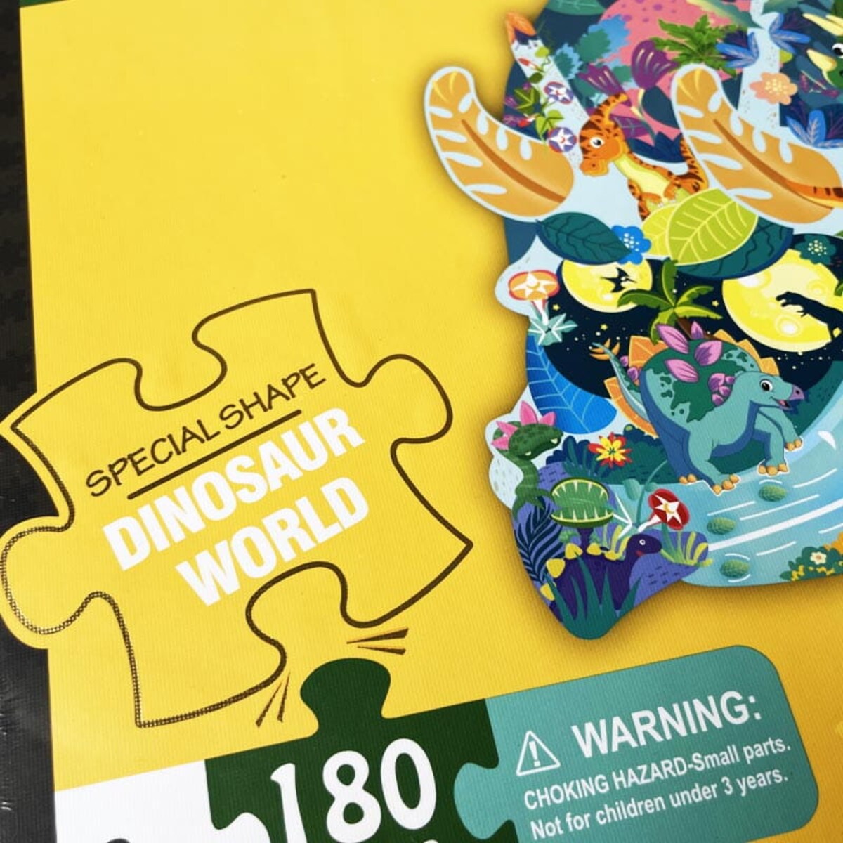 Puzzle edukacyjne - DINOZAUR TRICERATOPS - 180 szt