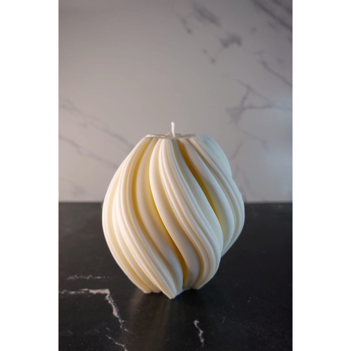 Świeca sojowa duża Volute, 700 g, INSPIRA