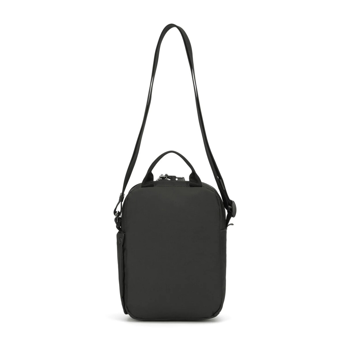 Torba na ramię męska/ listonoszka antykradzieżowa Pacsafe Metrosafe X vertical crossbody Black
