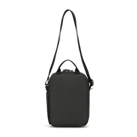 Torba na ramię męska/ listonoszka antykradzieżowa Pacsafe Metrosafe X vertical crossbody Black