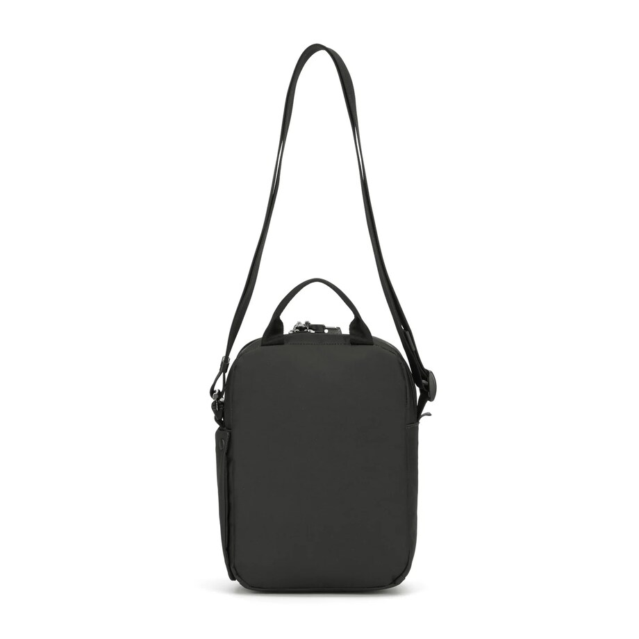 Torba na ramię męska/ listonoszka antykradzieżowa Pacsafe Metrosafe X vertical crossbody Black