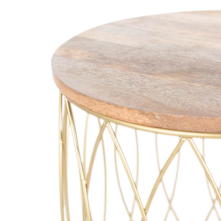 Stolik pomocniczy Mia wys. 56,5cm, 52x52x56,5cm