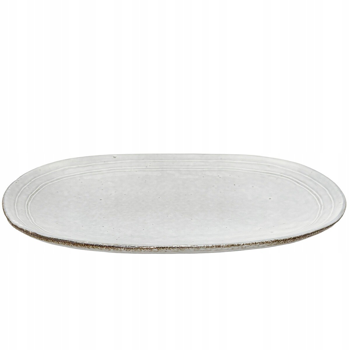 PÓŁMISEK NA PRZEKĄSKI WĘDLINY JAJKA GŁĘBOKI CERAMICZNY DUŻY 37cm TALERZ